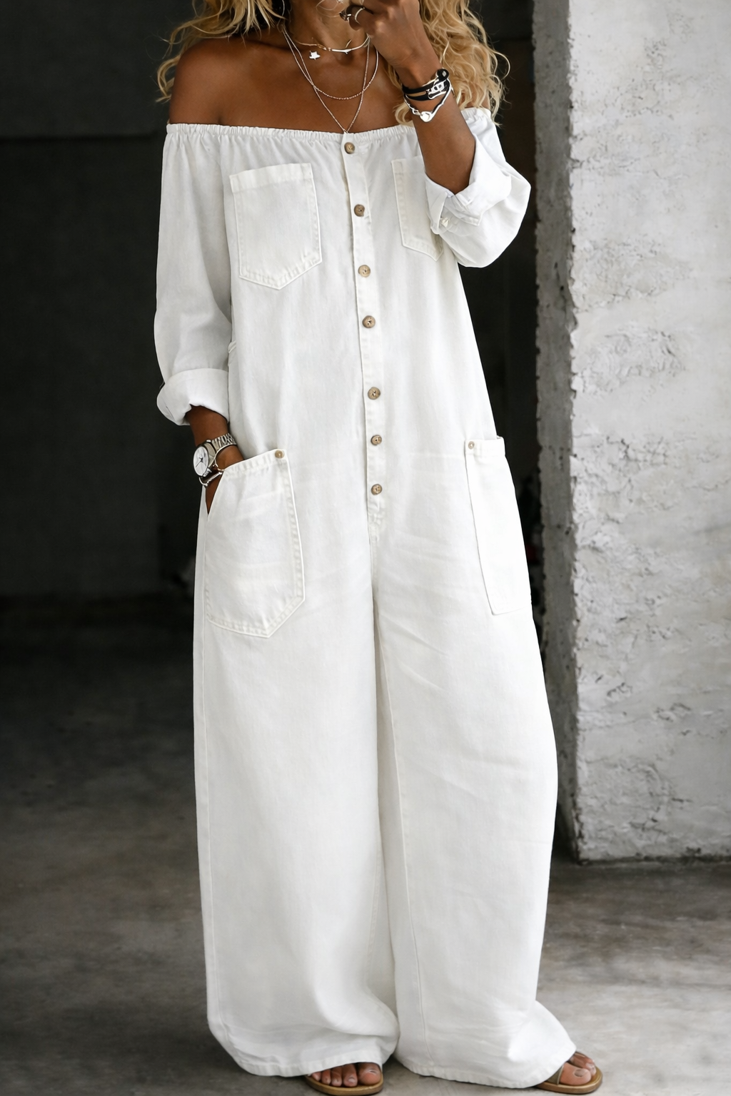 Blanc / 2XL
