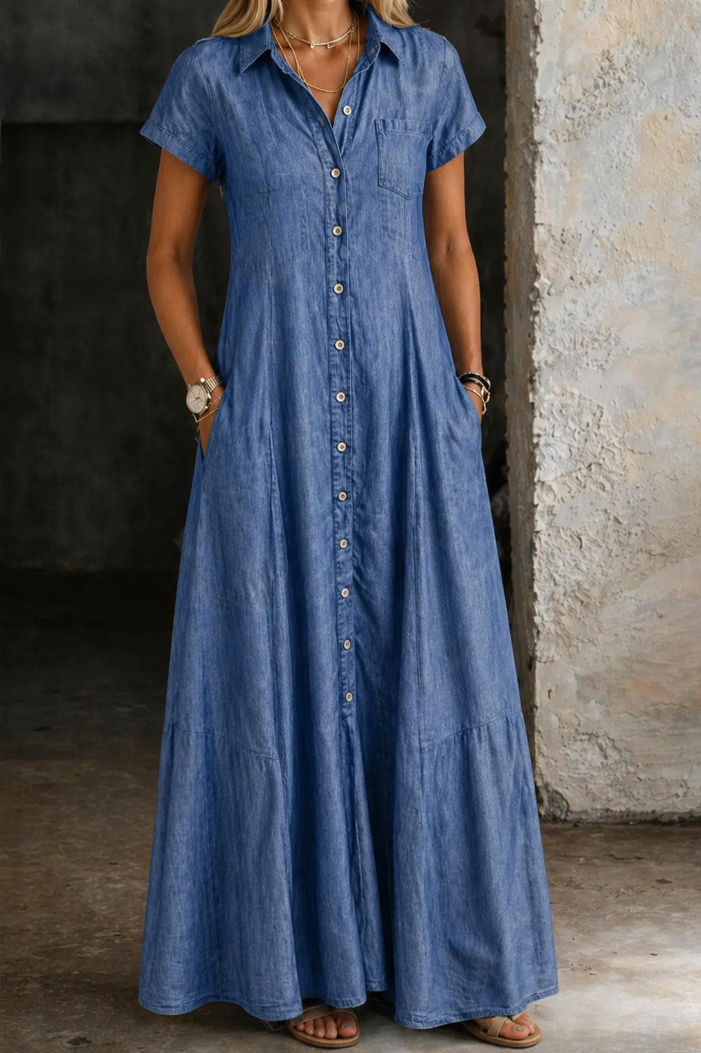 Bleu clair / 5XL