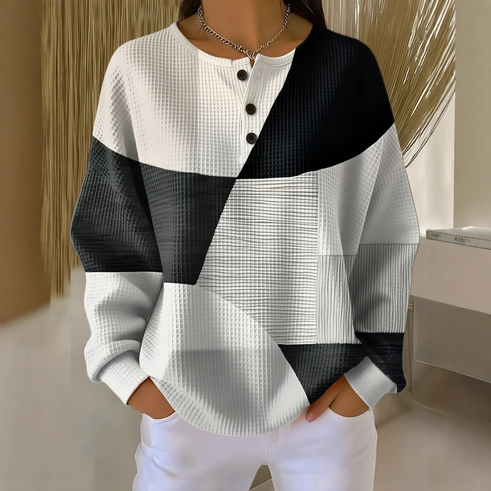 Blanc/Noir / 5XL