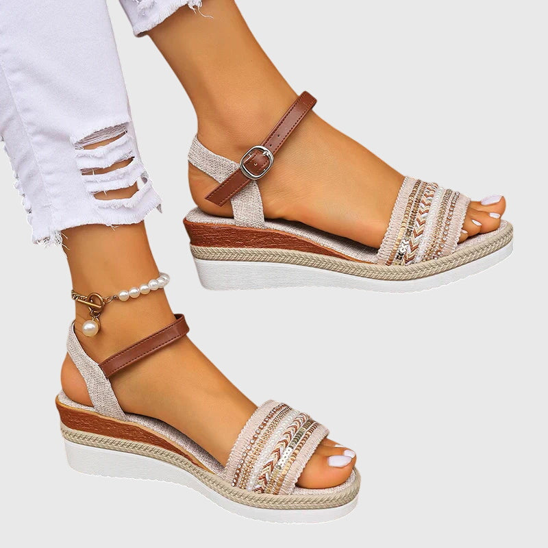 Blanc/Marron / 12 US | 43 EU