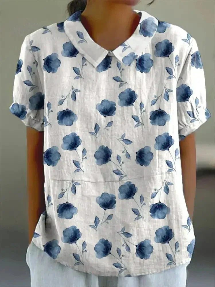 Blanc/blue / 3XL