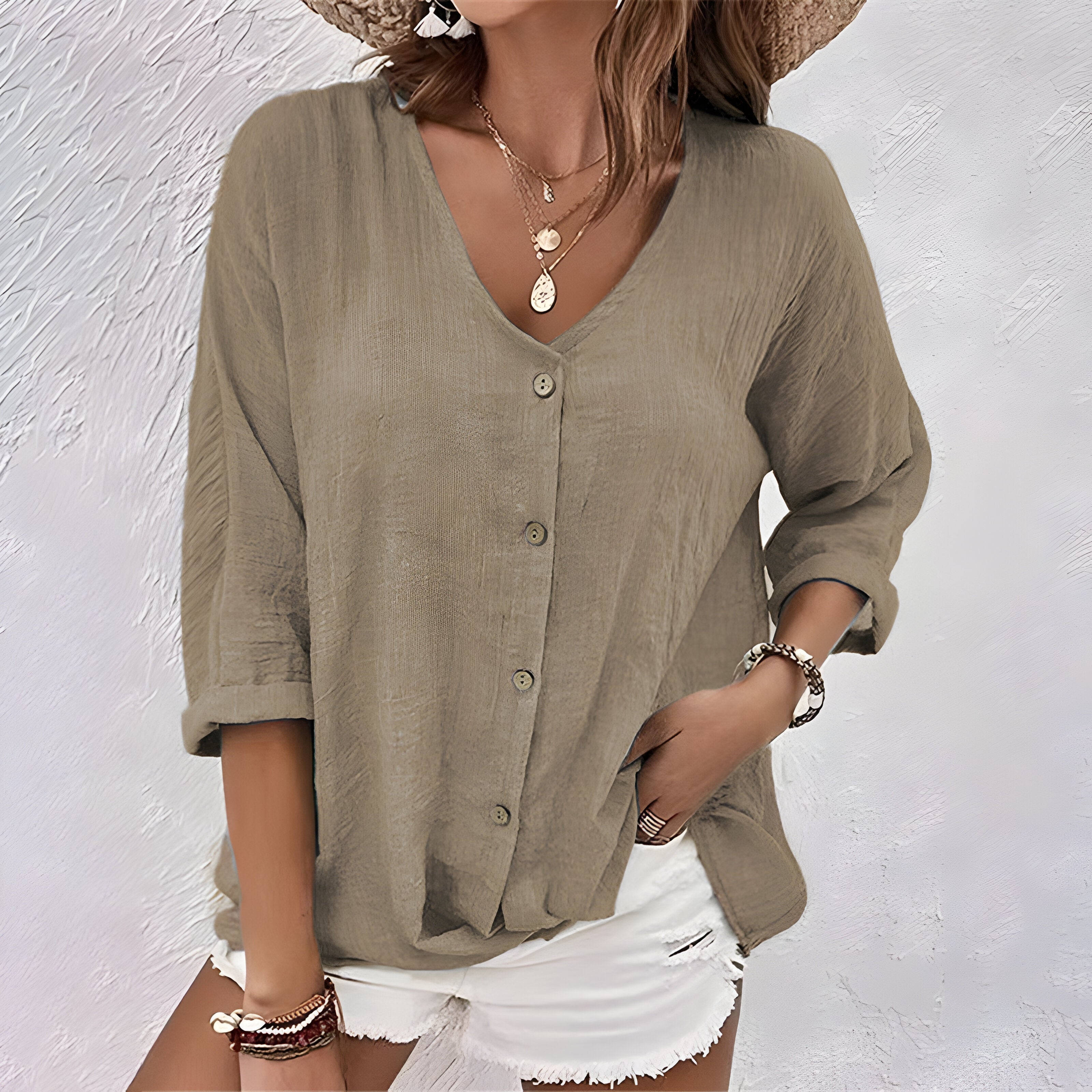 Khaki (Almost sold out) / 5XL